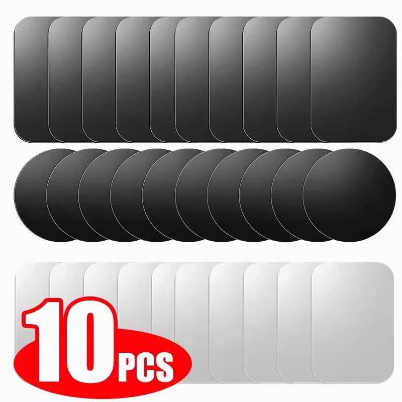 5/10pcs Magnetic Metal Plate D - Car Accessories Tablet Holder ulasan dan harga