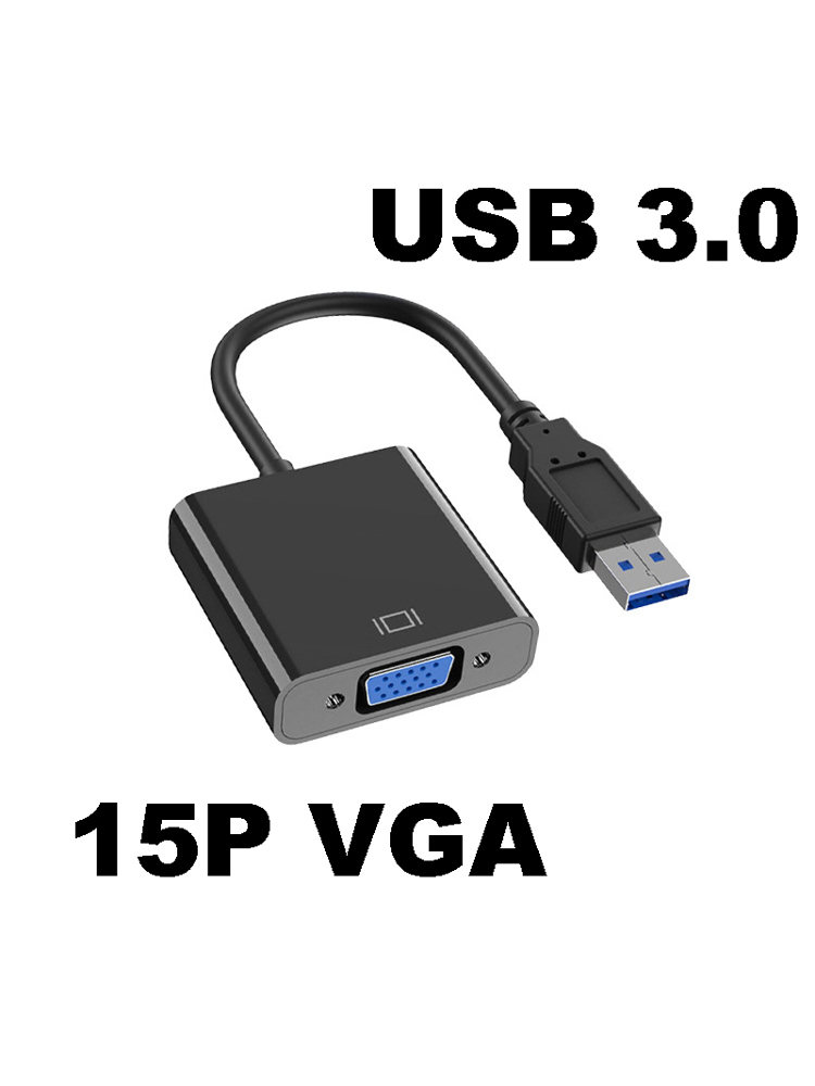 NEW 2026 USB 3.0 To VGA Adapte - Tablet Lap Desk ulasan dan harga