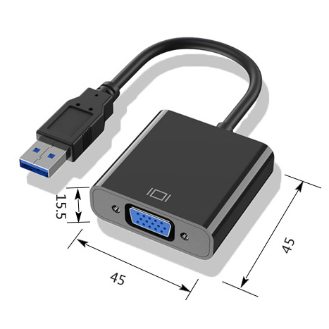 NEW 2026 USB 3.0 To VGA Adapte - Tablet Lap Desk ulasan dan harga