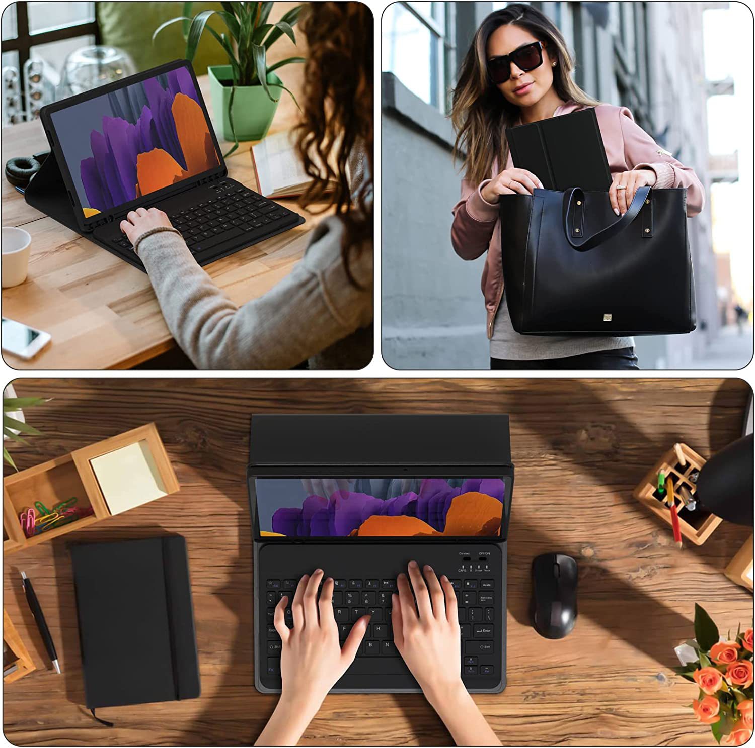 Case for Samsung Galaxy Tab S9 - Samsung Tablet Keyboard Accessories ulasan dan harga