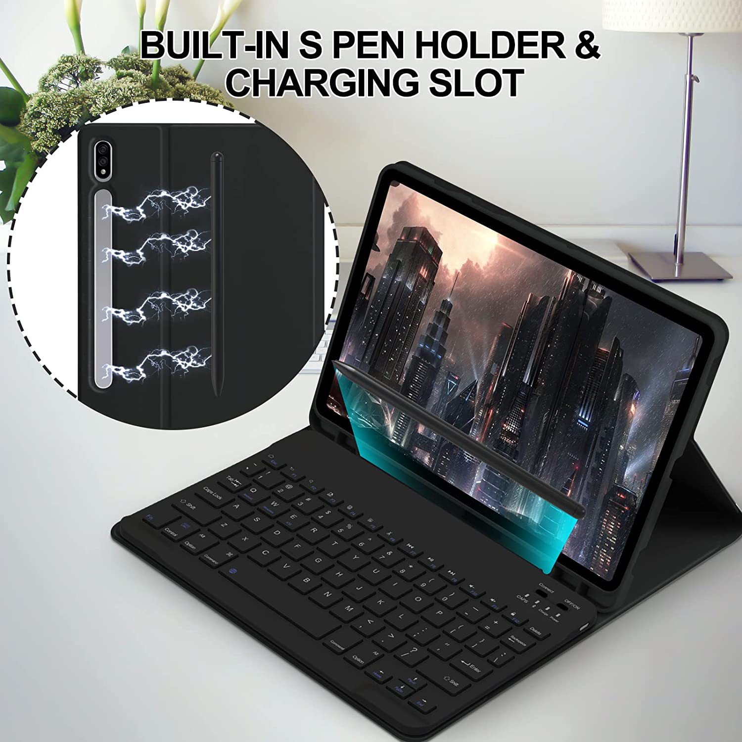 Case for Samsung Galaxy Tab S9 - Samsung Tablet Keyboard Accessories ulasan dan harga