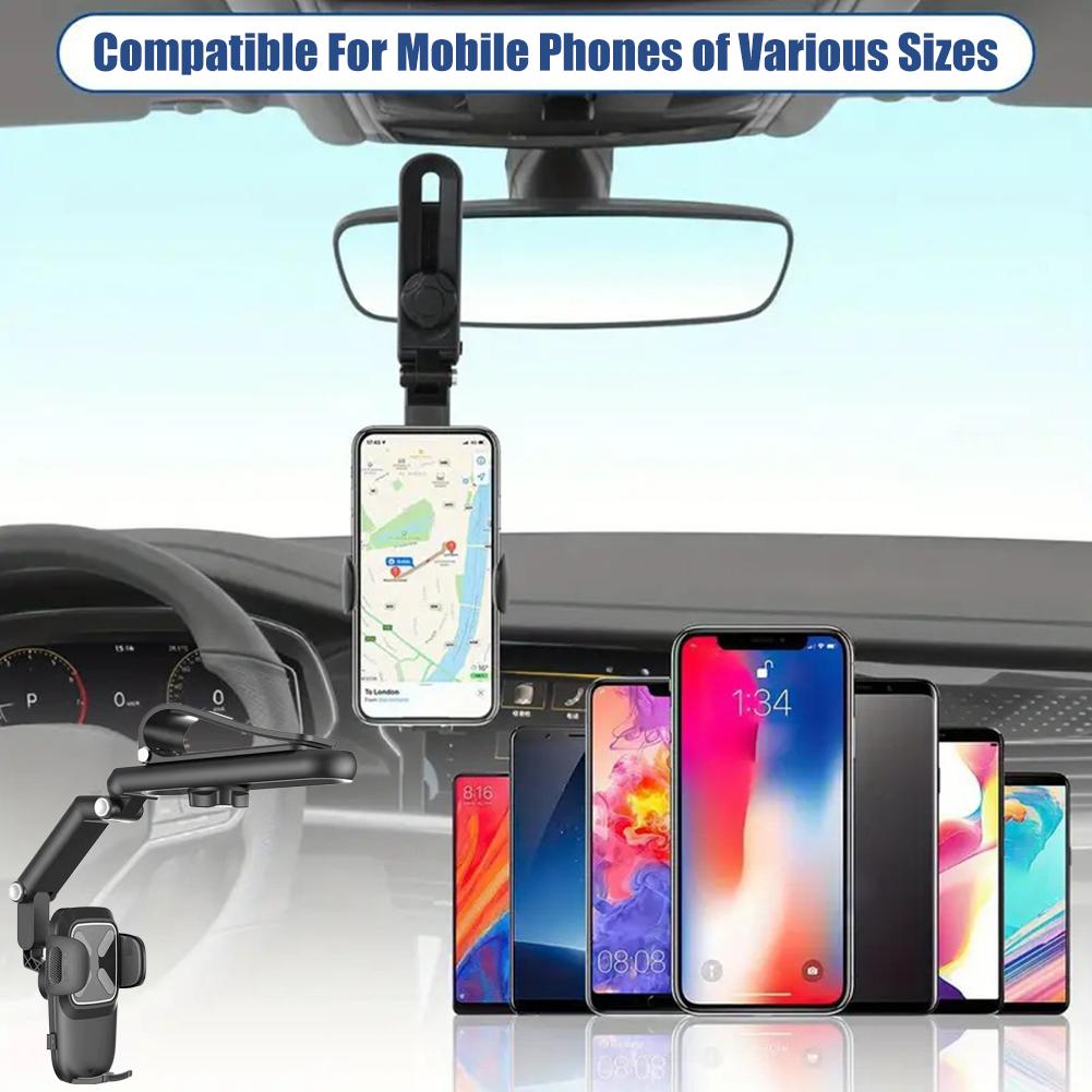Car Sun Visor Phone Holder Mul - Car Accessories Tablet Holder ulasan dan harga