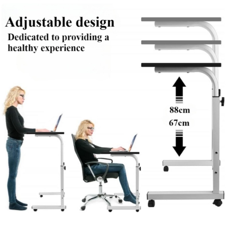 Bedside Desk with Universal Wh - Tablet Lap Desk ulasan dan harga