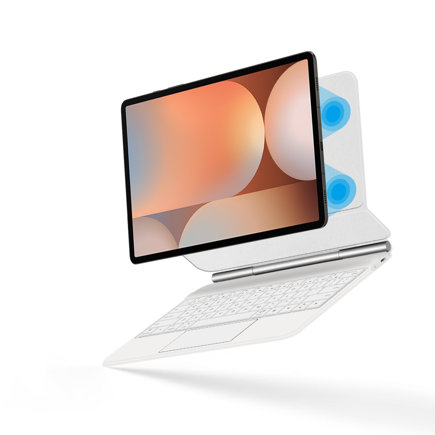 Magic Keyboard For Samsung Gal - Vortex Tablet Accessories ulasan dan harga