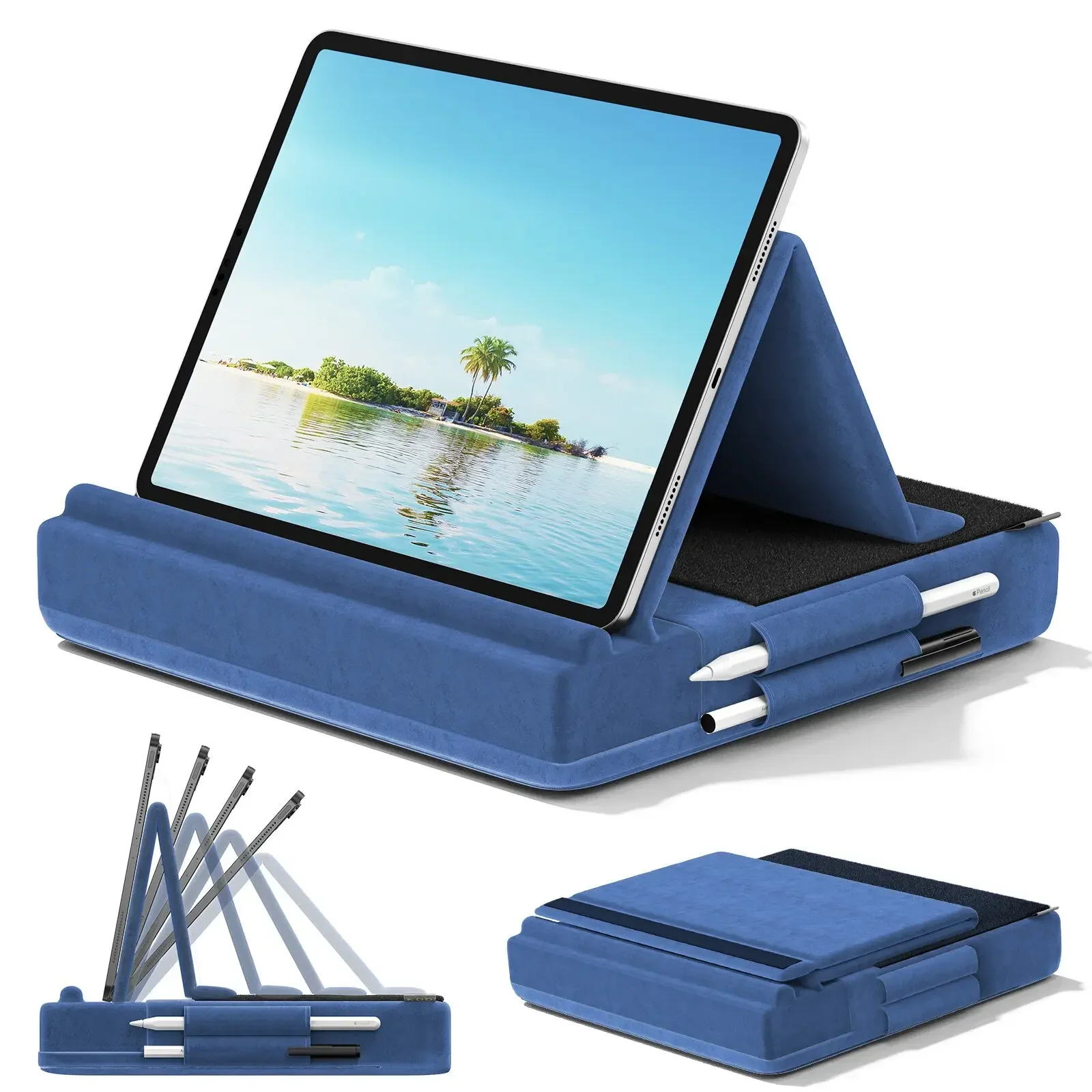 Upgraded Tablet Pillow Stand M - Tablet Lap Desk ulasan dan harga