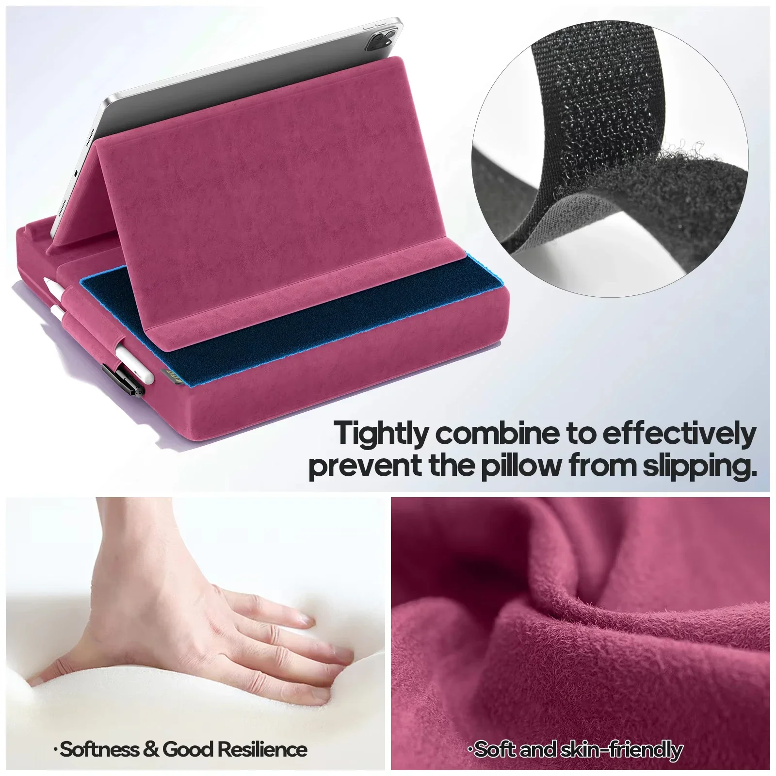 Upgraded Tablet Pillow Stand M - Tablet Lap Desk ulasan dan harga
