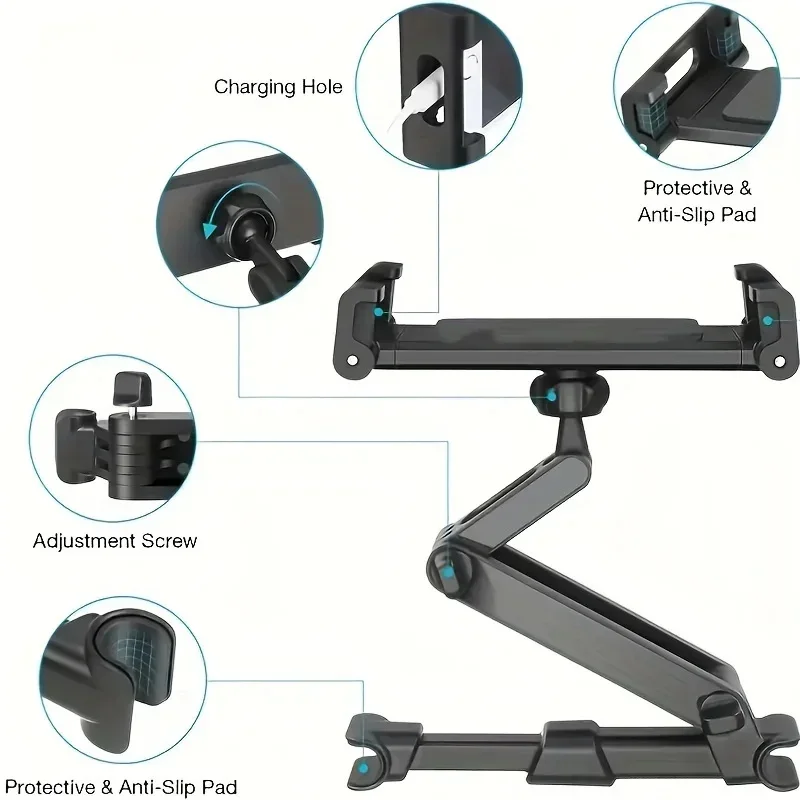 360 Degree Rotating Adjustable - Car Accessories Tablet Holder ulasan dan harga