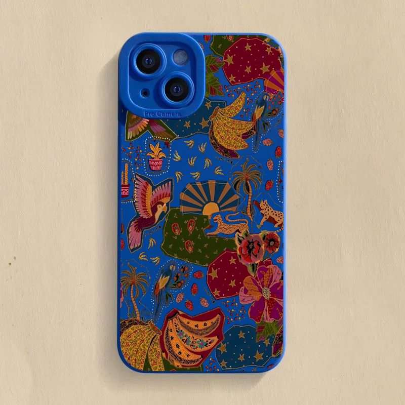 Floral Leopard Eyes Phone Case - Samsung Galaxy S25 ulasan dan harga