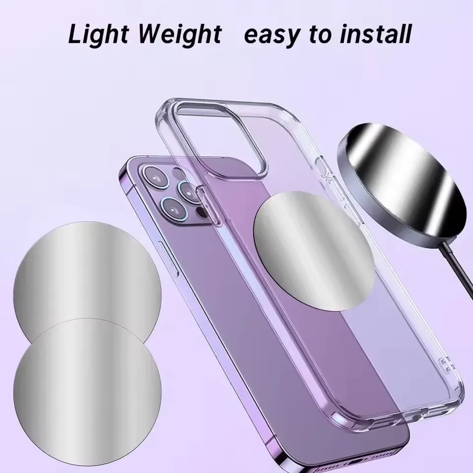 1-5PCS 8CM Magnetic Metal Plat - Car Accessories Tablet Holder ulasan dan harga