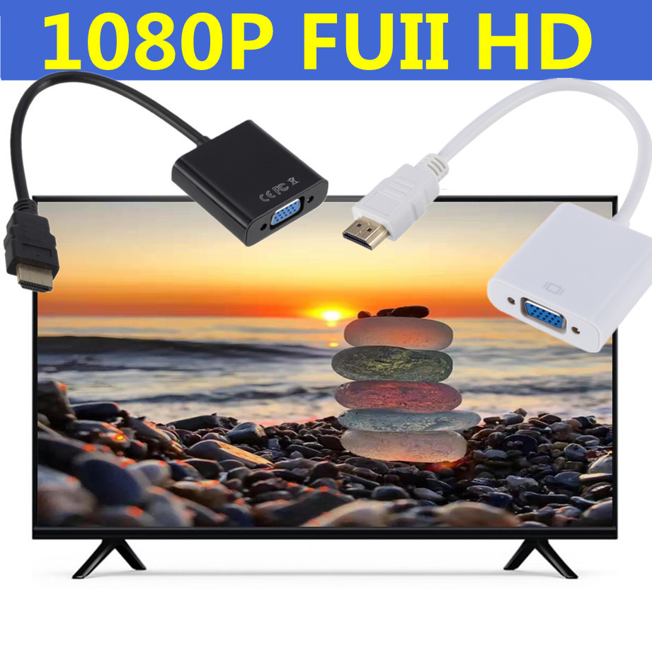 1080P HDMI-compatible To VGA A - Tablet Lap Desk ulasan dan harga