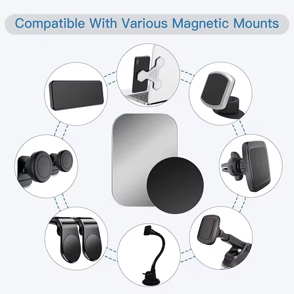Thin Magnetic Metal Plate For  - Car Accessories Tablet Holder ulasan dan harga
