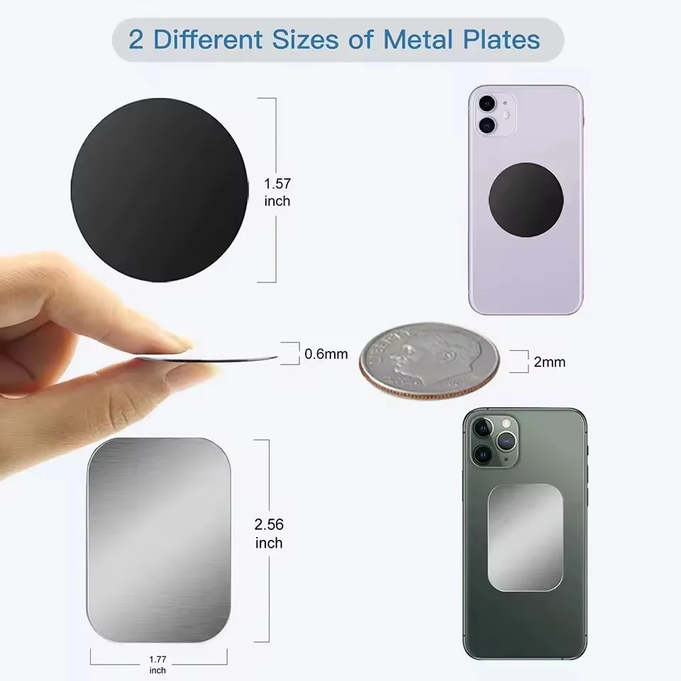 Thin Magnetic Metal Plate For  - Car Accessories Tablet Holder ulasan dan harga