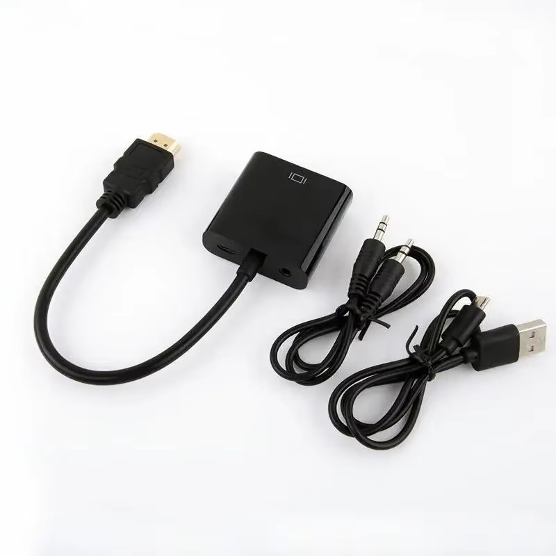 1-4sets HD 1080P HDMI To VGA C - Hdmi Adapter Tablet ulasan dan harga