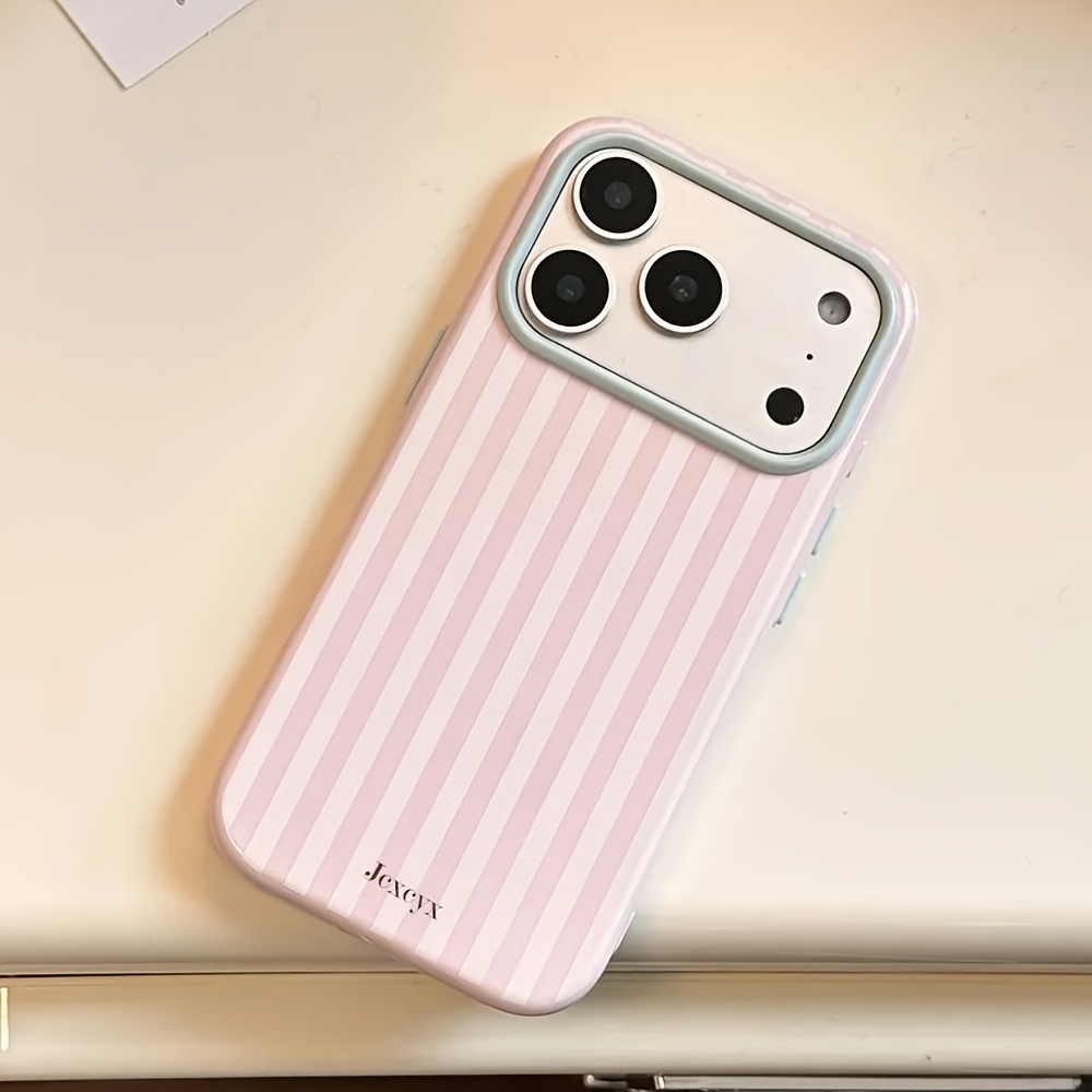 Luxury Korean Fashion Stripes  - Apple Iphone 15 ulasan dan harga