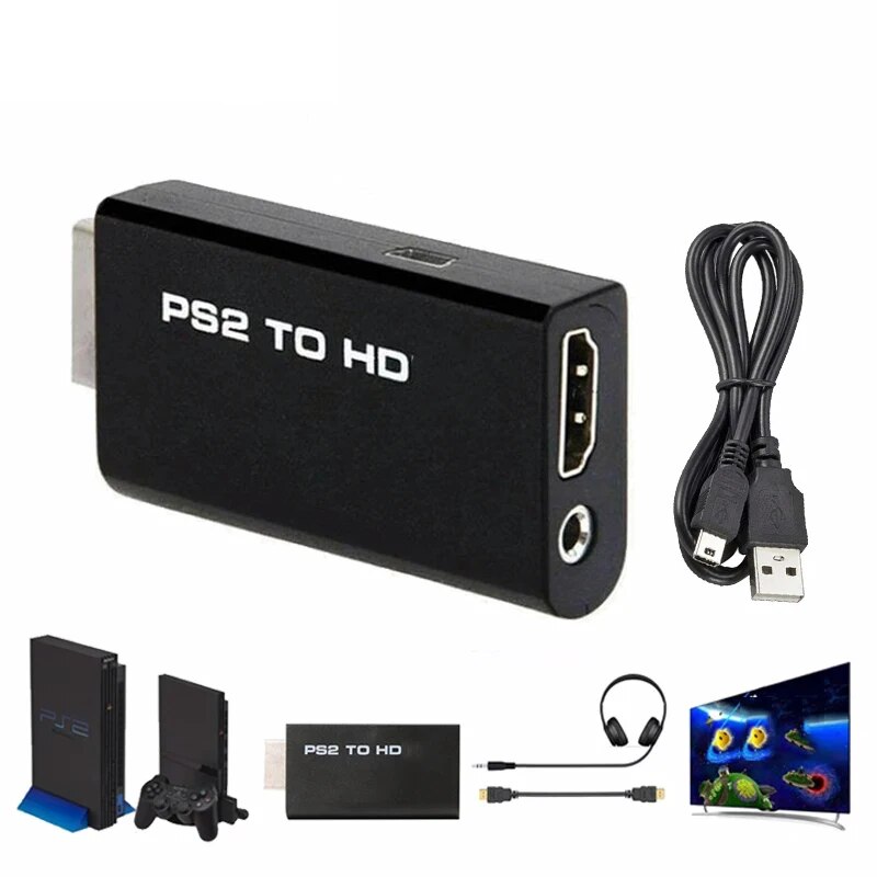 PS2 to Hdmi-Compatible Convert - Hdmi Adapter Tablet ulasan dan harga