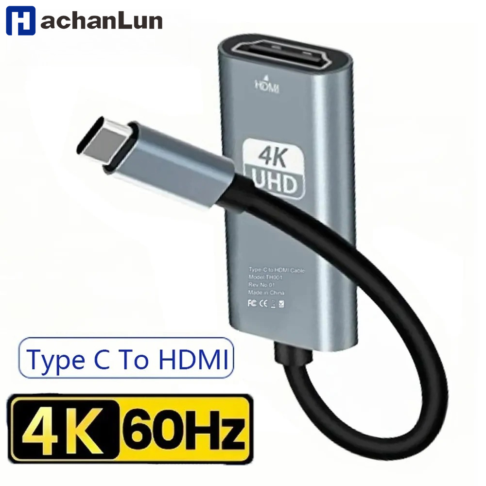 4K 60Hz  Type C to HDMI Adapte - Hdmi Adapter Tablet ulasan dan harga