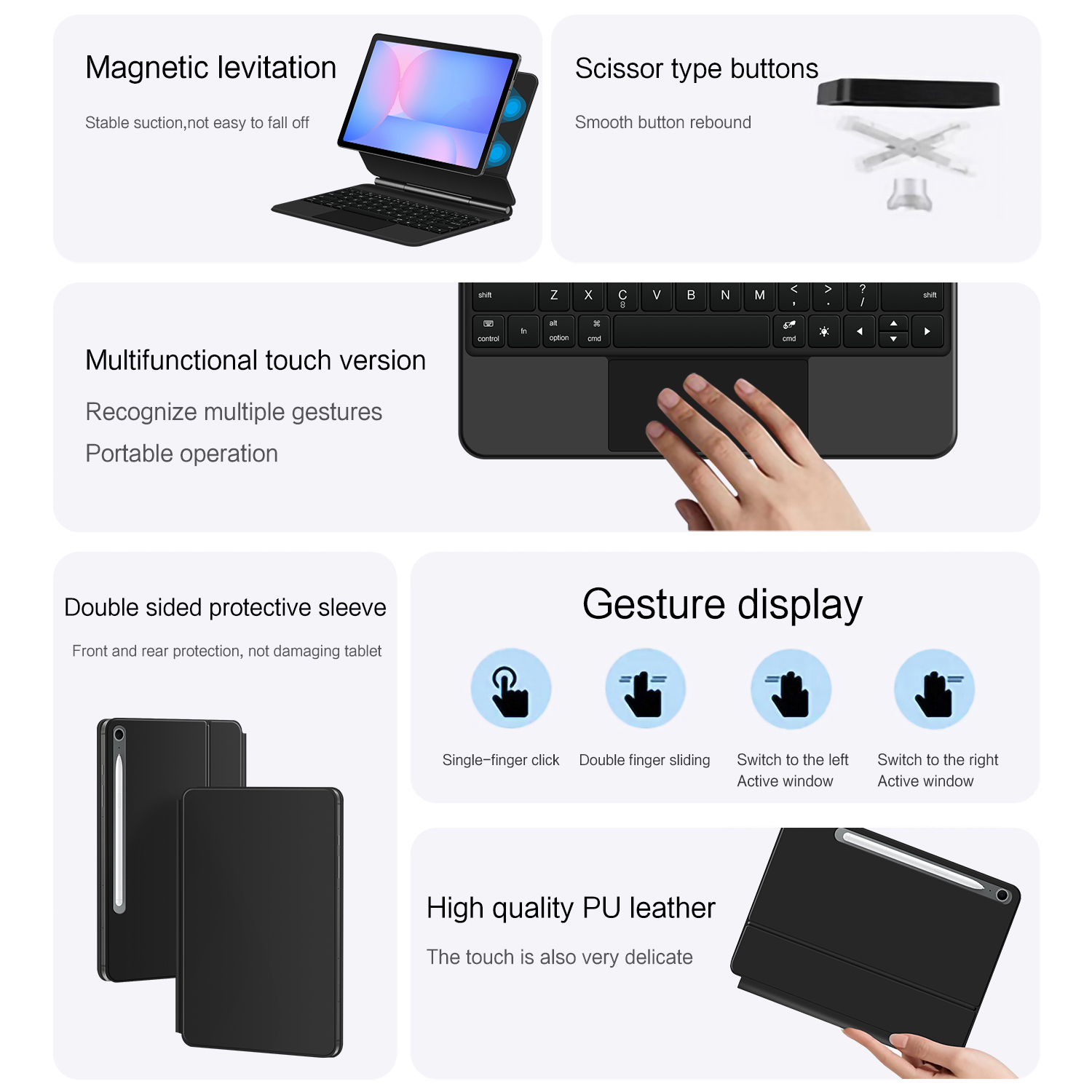 Magic Keyboard for Samsung Gal - Vortex Tablet Accessories ulasan dan harga
