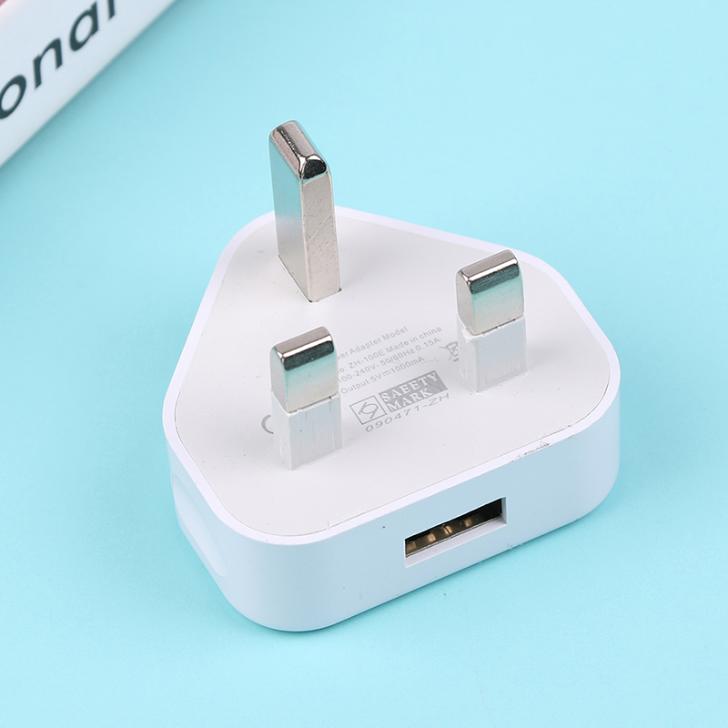 UK Plug Adapter 3 Pin Wall Cha - Tablet Accessories Uk ulasan dan harga